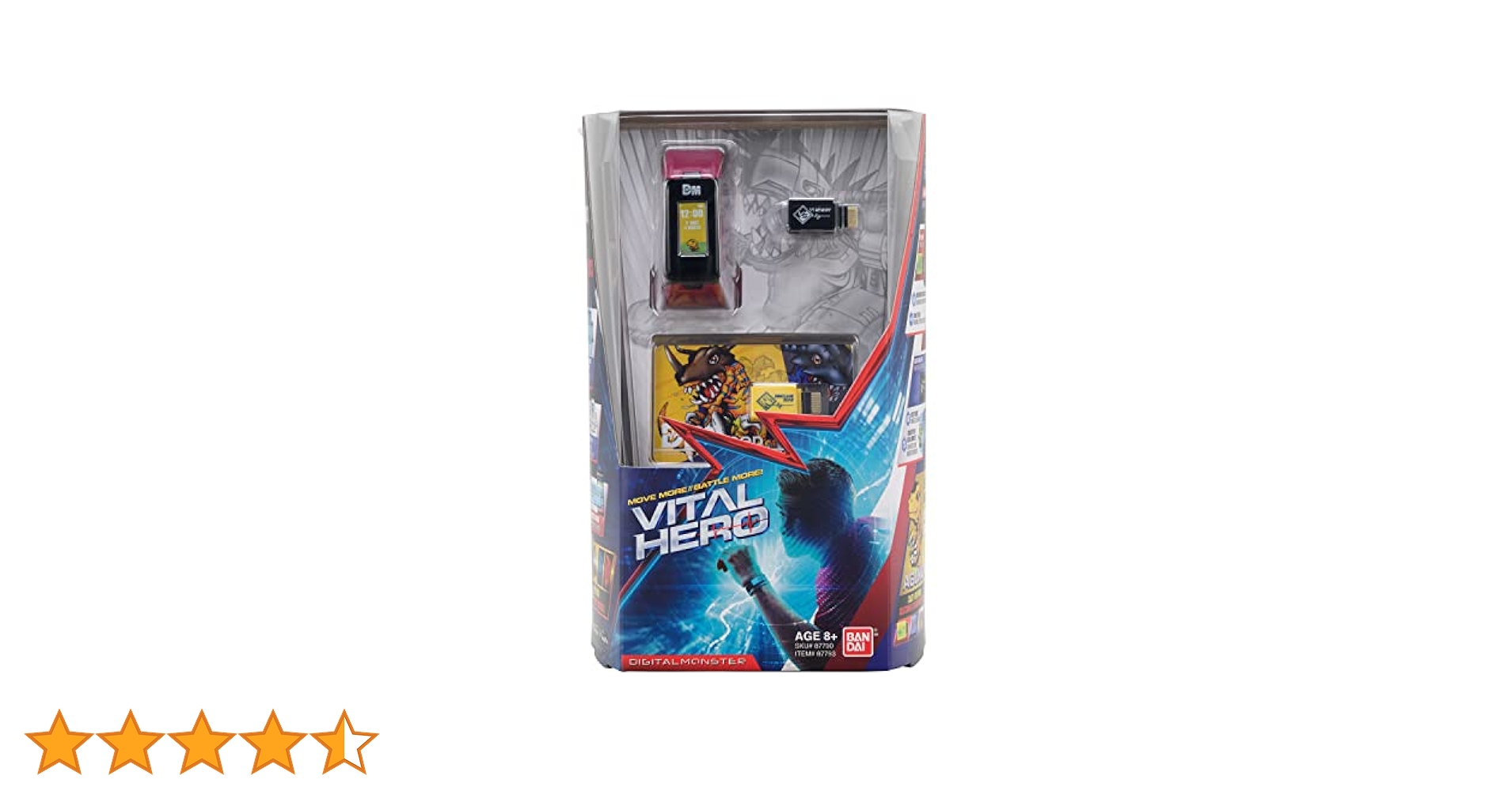 ヒーロー価格品 Amazon | バンダイ(BANDAI) バイタルヒーロー デジモン レッド
